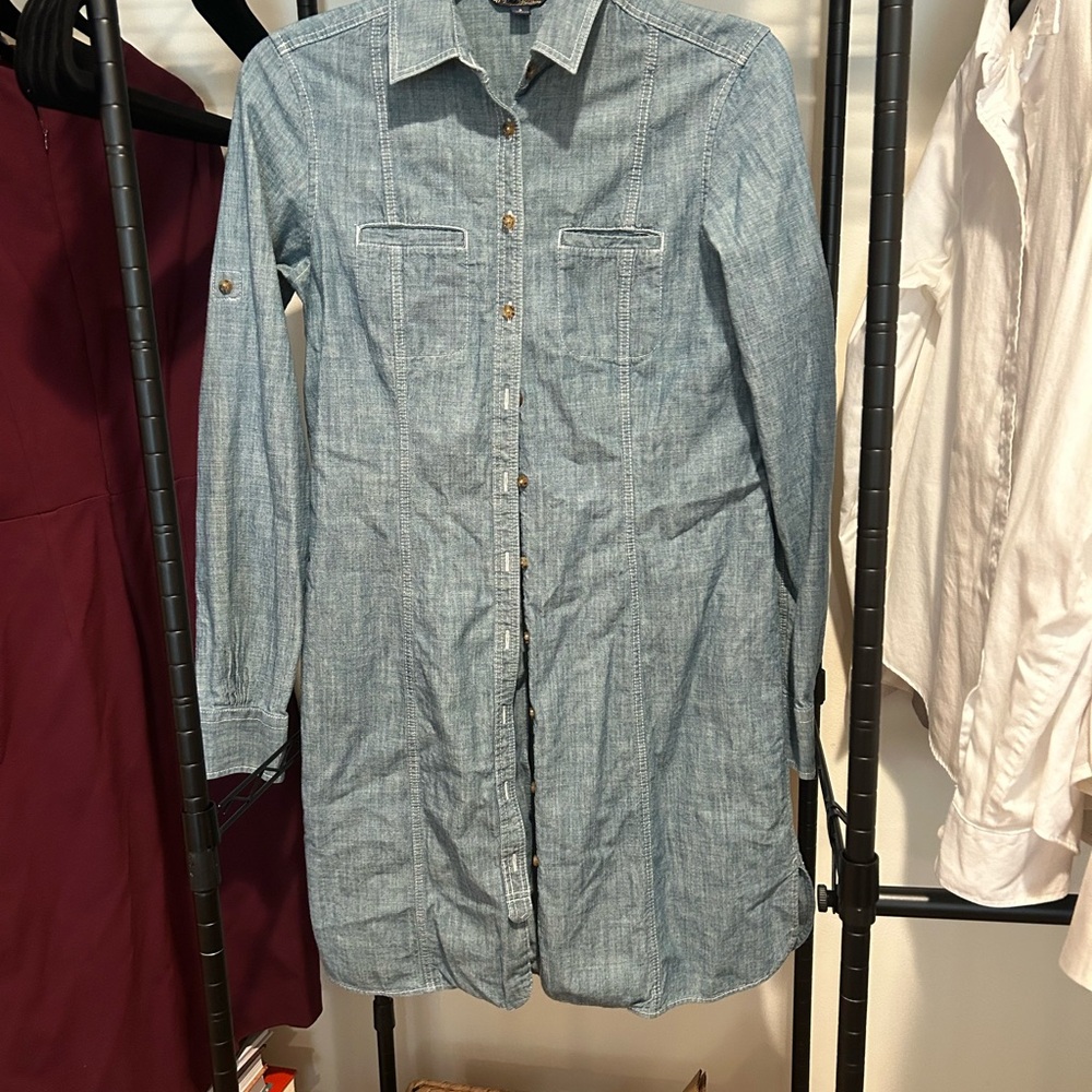 Brooks Brothers Blue Denim Dress